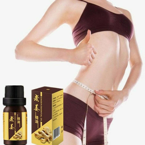 Miracle Ginger Oil Strong Effect Anti-Cellulite Essential Body Wrap SlimmingFat